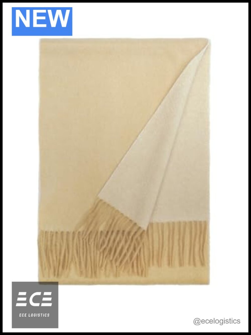 100% Cashmere Scarf 71x12 Inch Warm Soft Winter Wrap Gift
